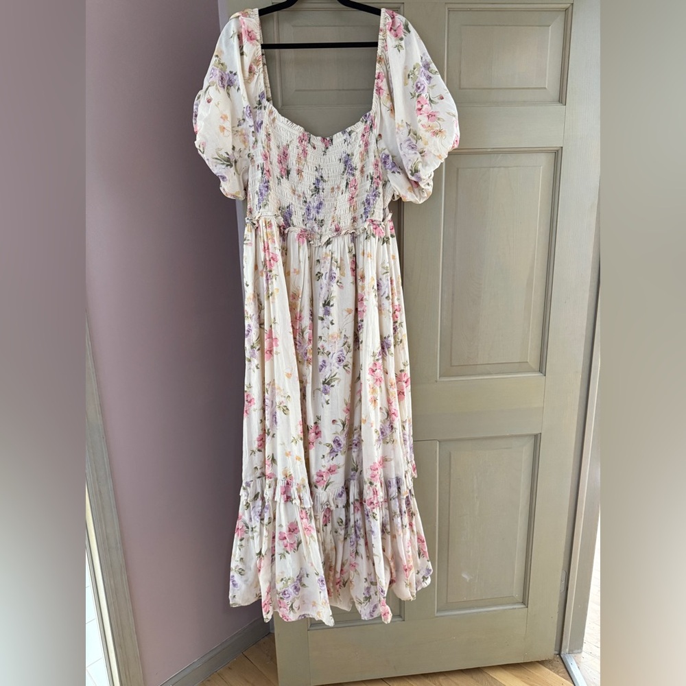 Gap X LoveShack Fancy XL Floral Maxi Dress